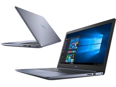 Ноутбук Dell G3 3779 Blue G317-7602 (Intel Core i5-8300H 2.3 GHz/8192Mb/1000Gb+128Gb SSD/nVidia GeForce GTX 1050 4096Mb/Wi-Fi/Bluetooth/Cam/17.3/1920x1080/Windows 10 64-bit)
