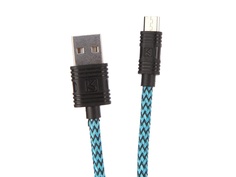 Аксессуар iKAKU Fly USB - MicroUSB Turquoise