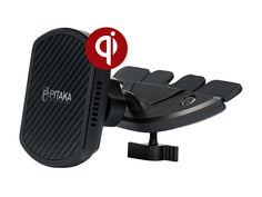 Держатель Pitaka MagMount Qi Pro Wireless CD Slot Mount CMD002Q