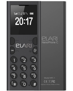 Сотовый телефон Elari NanoPhone C Black