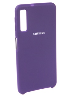 Аксессуар Чехол Innovation для Samsung Galaxy A7 2018 Silicone Purple 13476