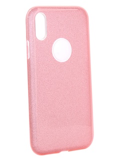 Аксессуар Чехол Neypo для APPLE iPhone XR Brilliant Silicone Pink Crystals NBRL6156