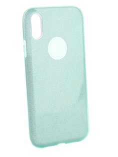 Аксессуар Чехол Neypo для APPLE iPhone XR Brilliant Silicone Turquoise Crystals NBRL6152