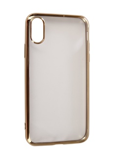Аксессуар Чехол Neypo для APPLE iPhone XR Aura Silicone Gold Metallic NSTA5139
