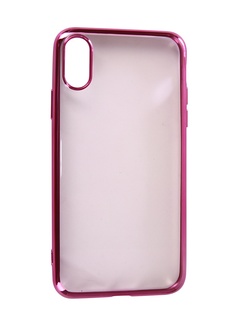 Аксессуар Чехол Neypo для APPLE iPhone XR Aura Silicone Pink Metallic NSTA5140