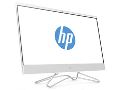Моноблок HP 24-f0024ur 4HB31EA Snow White (Intel Core i3-8130U 2.2 GHz/8192Mb/1000Gb + 128Gb SSD/DVD-RW/Intel HD Graphics/Wi-Fi/23.8/1920x1080/DOS)