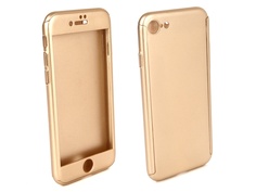 Аксессуар Чехол ZNP для APPLE iPhone 8 360 Degree Gold