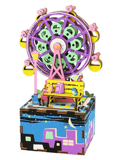 Конструктор DIY House Музыкальная шкатулка Ferris Wheel AM402