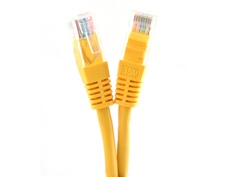 Сетевой кабель Belsis UTP cat.5e RJ45 0.5m Yellow BW1487