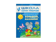 Пособие Мозаика-Синтез Школа семи гномов Второй год обучения. Большой, маленький МС00176