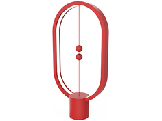 Настольная лампа Allocacoc Heng Balance Lamp Ellipse Plastic USB Red DH0040RD/HBLEUB