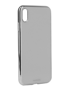 Аксессуар Чехол Hardiz для APPLE iPhone XS Max Glass Case White HRD812700