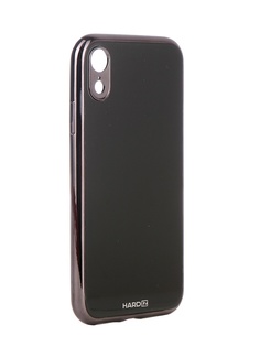 Аксессуар Чехол Hardiz для APPLE iPhone XR Glass Case Black HRD811701