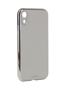 Аксессуар Чехол Hardiz для APPLE iPhone XR Glass Case White HRD811700