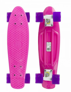 Скейт Maxcity MC Plastic Board Gloss Small Pink