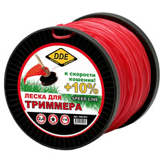 Леска для триммера DDE Speed Line 2.4mm x 116m Red 644-931