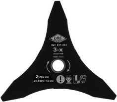 Нож для триммера DDE Dagger Cut 255x25.4/20mm 241-444