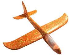 Игрушка Element13 Самолет планер с музыкой LED Orange 00037