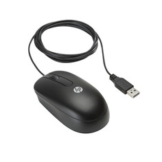 Мышь HP Optical Scroll Mouse Black QY777AA