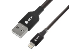 Аксессуар Greenconnect Кабель USB 2.0 - Lightning 8pin 1m для iPhone 5/6/7/8/X Yellow-Black GCR-51032