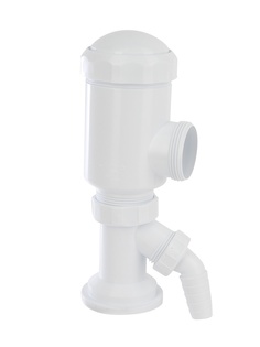Сифон Crearplast 1/2 с выпуском и отводом 013502
