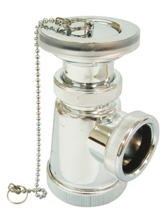 Сифон Crearplast 1/4 с выпуском Chrome 012408