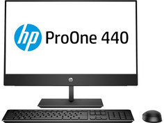 Моноблок HP ProOne 440 G4 Black 4NT90EA (Intel Core i5-8500T 2.1 GHz/8192Mb/500Gb/UHD Graphics 630/Wi-Fi/Bluetooth/Cam/23.8/1920х1080/Windows 10 Pro)