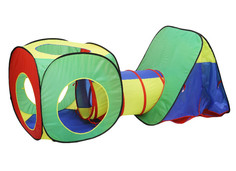 Игрушка Палатка СИМА-ЛЕНД Геометрические фигуры с туннелем 678883