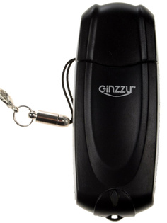 Карт-ридер Ginzzu GR-312B Black
