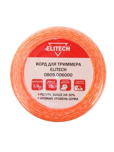 Леска для триммера Elitech 2mm x 15m 0809.006000