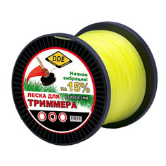 Леска для триммера DDE Classic Line 3.0mm x 240m Yellow 241-932