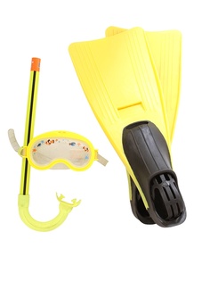 Набор маска + трубка + ласты Intex Junior Sport Set 55956