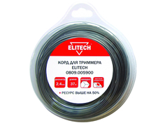 Аксессуар Леска для триммера Elitech 2.4mm x 37m 0809.005900