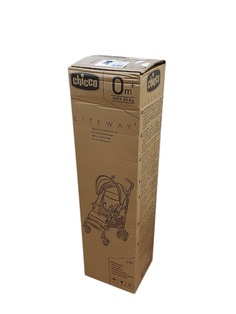 Коляска Chicco Lite Way 3 Top BB Jet Black 08079595510000