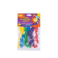 Набор воздушных шаров Bebelot День рождения 5шт BHO1705-021