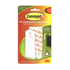 Крючок Command White 17040