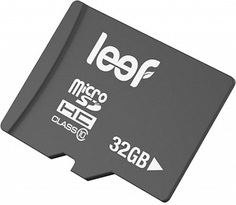 Карта памяти 32Gb - Leef - Micro Secure Digital HC Class 10 LFMSD-03210R