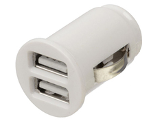 Зарядное устройство Digma 2xUSB 1A White DCN-12U2W