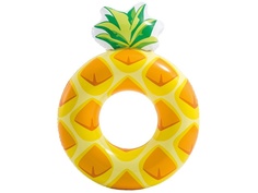 Надувной круг Intex Ананас с56266