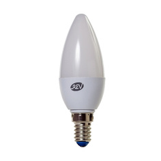 Лампочка Rev LED C37 E14 7W 2700K теплый свет 32349 5