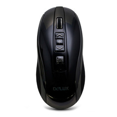 Мышь Delux DLM-V8LGB Black