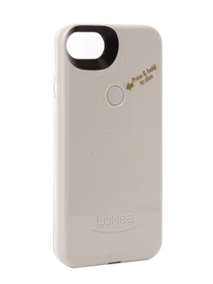 Чехол LuMee для APPLE iPhone 7 TWO White Glossy L2-IP7-WHTGLS