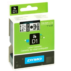 Картридж DYMO D1 24mm-7m для принтеров этикеток S0720930 / 96241