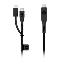 Аксессуар Кабель Mophie Pro 2 in 1 Micro USB - Type-C Micro USB 2m Black 3639