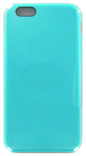 Аксессуар Чехол Krutoff для APPLE iPhone 6 / 6S Silicone Case Sea Blue 10769