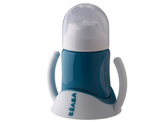 Поильник Beaba Spout Cup Ellipse Blue 913386