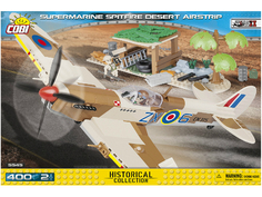 Конструктор Cobi Small Army World War II 5545 Британский истребитель Mk. IX Пустыня Co.Bi.