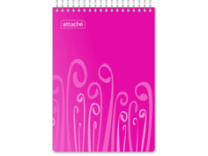 Блокнот Attache Fantasy A5 80 листов Pink 309369
