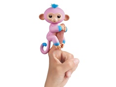 Игрушка WowWee Fingerlings Обезьянка Канди Pink-Blue 3722