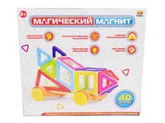 Конструктор ABtoys Магический магнит 40 дет. PT-00752